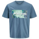Jack & Jones Ανδρική κοντομάνικη μπλούζα Indiana Crew Neck T-Shirt